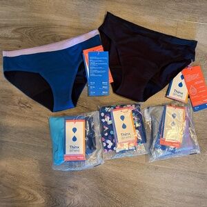 Thinx set of 5 teen underwear